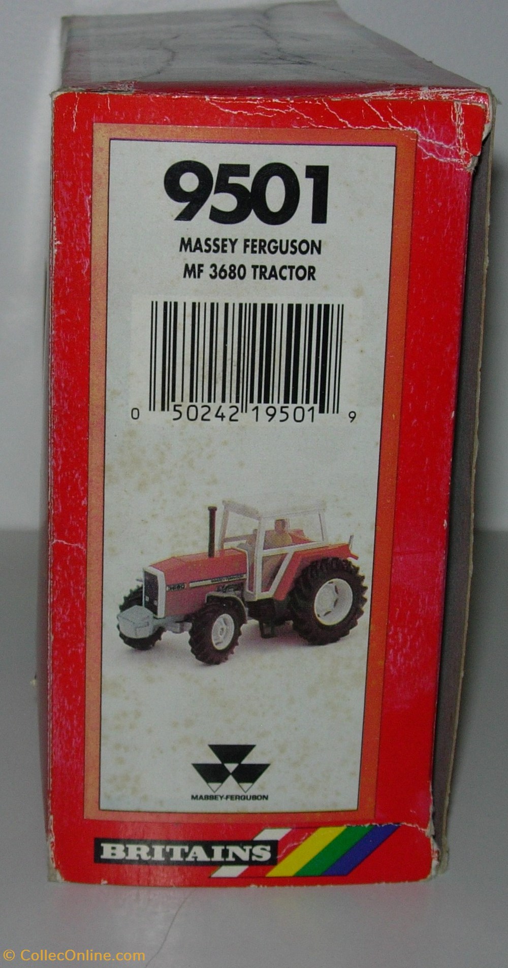 Britains 09501 - Tracteur Massey Ferguson MF 3680 - Ok modeles reduits vehicules agricoles britains 09501 tracteur massey ferguson mf 3680 ok