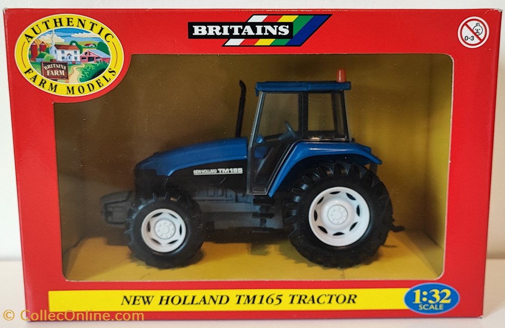 Britains 40522 - 1/32 - New Holland TM165 - Ok modeles reduits vehicules agricoles britains 40522 1 32 new holland tm165 ok