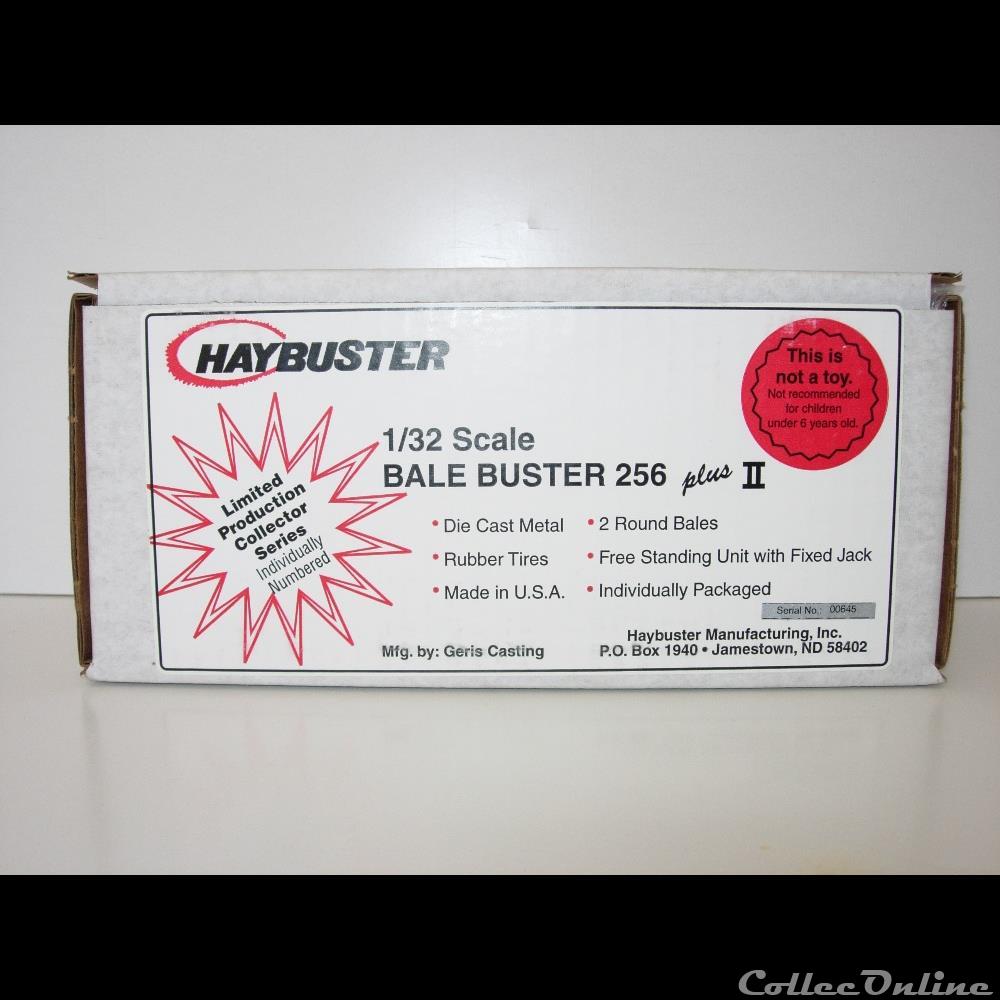 Hayb 00645 - Bale Buster 256 Plus II - 1/32 2 modele reduit vehicule agricole autre hayb 00645 bale buster 256 plus ii 1 32