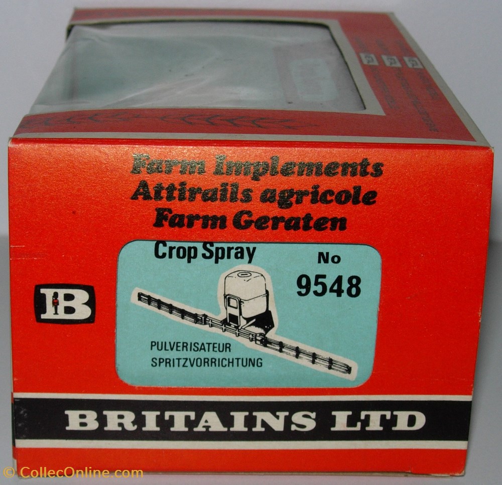modeles reduits vehicules agricoles britains 09548a pulverisateur porte ok