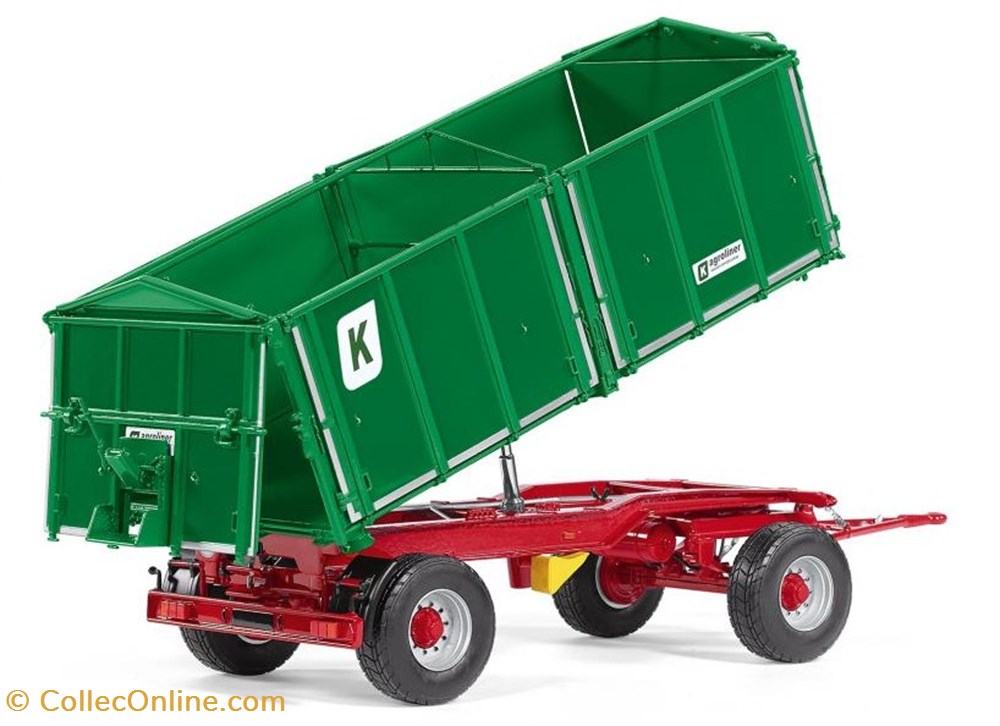 Wiking 7827 - Remorque Kroger HKD 302 modeles reduits vehicules agricoles wiking 7827 remorque kroger hkd 302