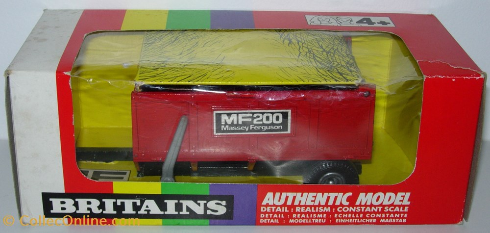 Britains 09572B - 1/32 - Massey Ferguson MF 200 - Ok modeles reduits vehicules agricoles new holland britains 09572b 1 32 massey ferguson mf 200 ok