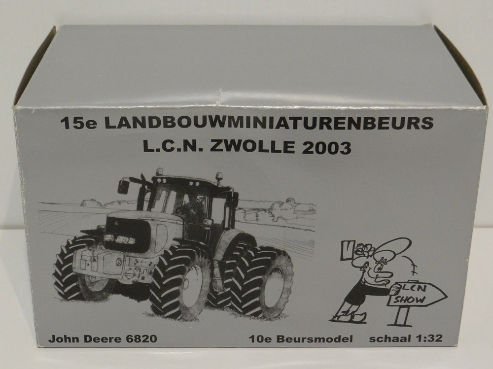 Siku LCN03 - Tracteur John Deere JD 6820 - OK modeles reduits vehicules agricoles siku lcn03 tracteur john deere jd 6820 ok