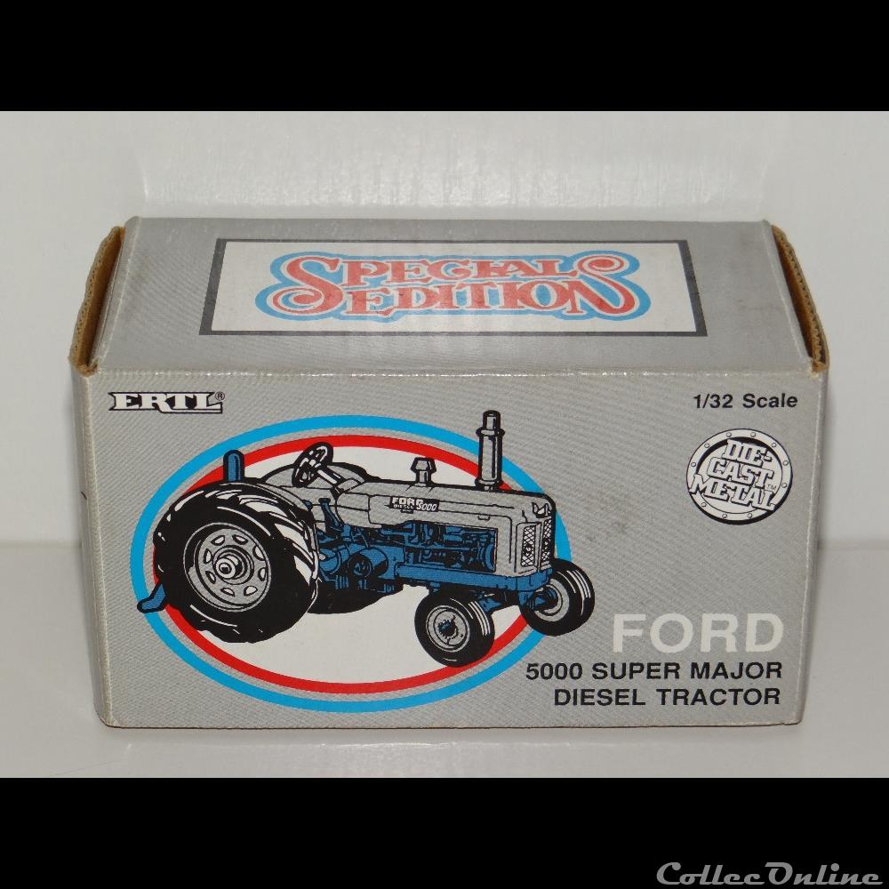 Ertl 802EP - Ford 5000 Super Major - OUI modele reduit vehicule agricole ertl 802ep ford 5000 super major oui