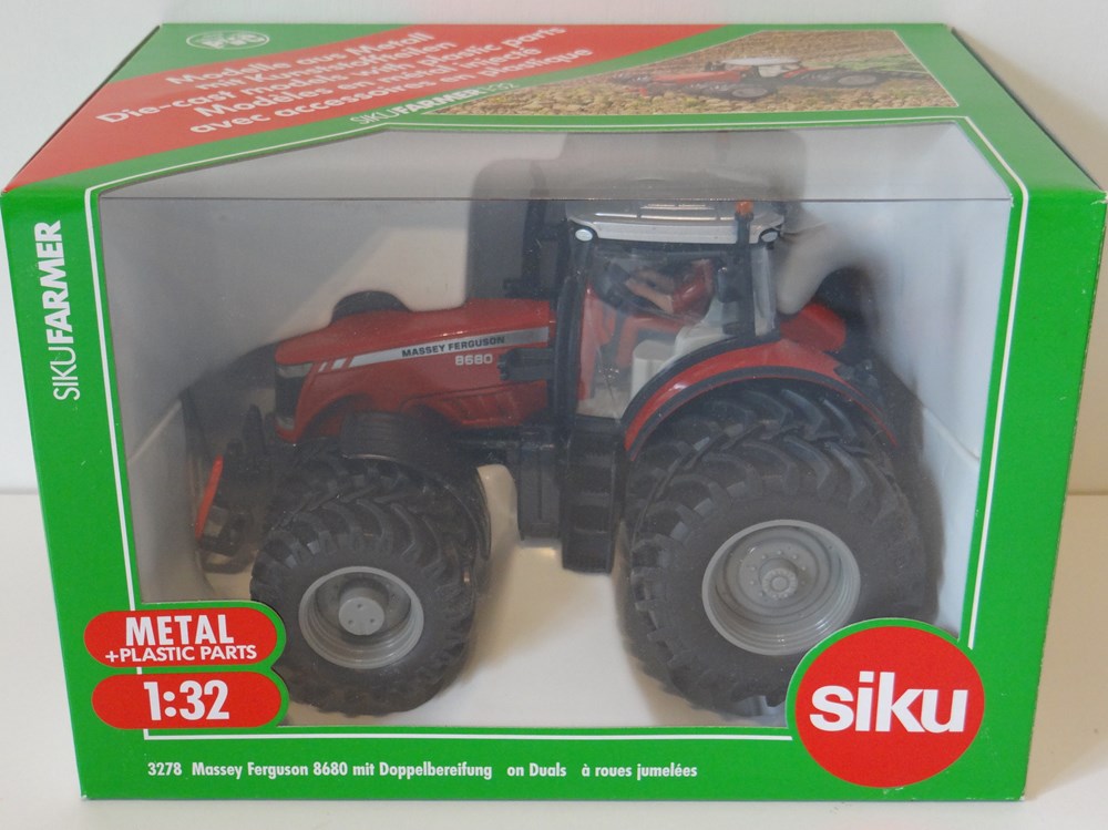 Siku 3278 - Massey Ferguson 8680 - X modeles reduits vehicules agricoles siku 3278 massey ferguson 8680 x