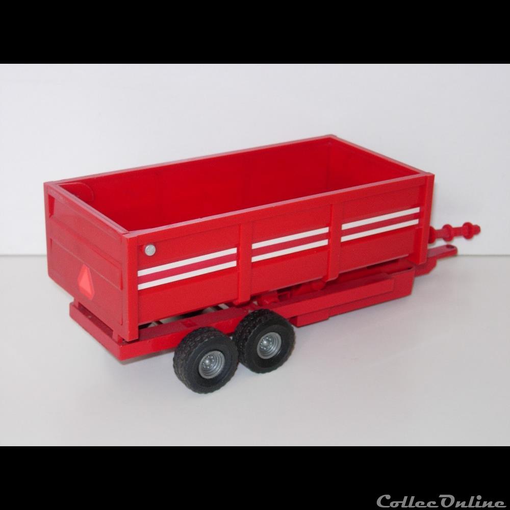 Ertl 223 - Case International remorque double essieu - OUI 3 modele reduit vehicule agricole ih ertl 223 case international remorque double essieu oui