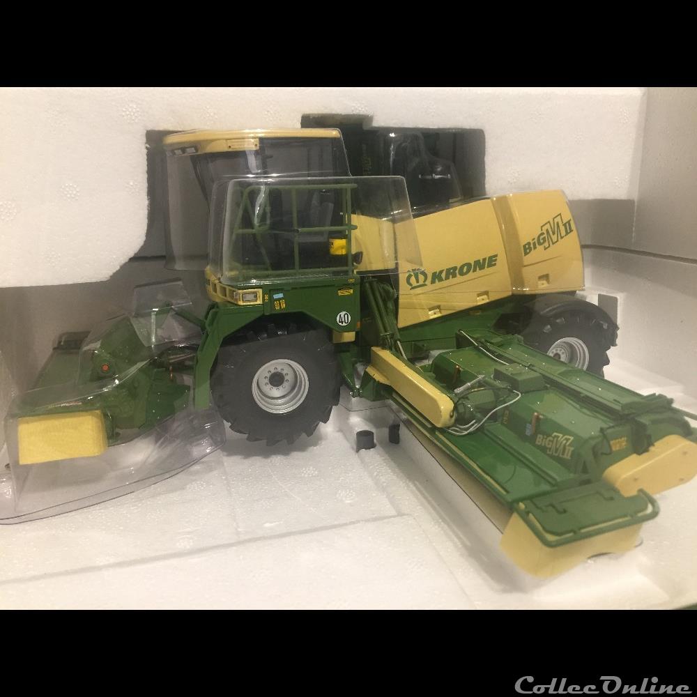 UH 2643 - Krône Big M II - X 2 modeles reduits vehicules agricoles uh 2643 krone big m ii x