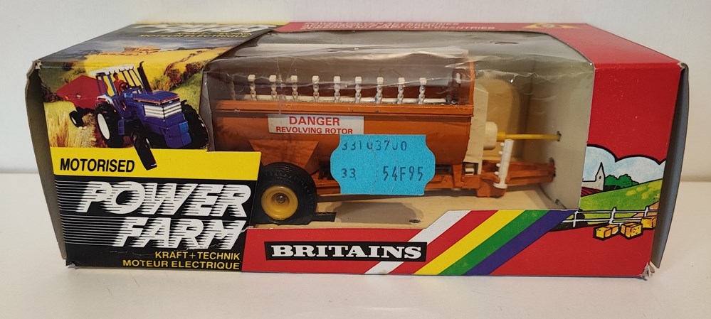 modeles reduits vehicules agricoles britains 09342b epandeur a fumier ok