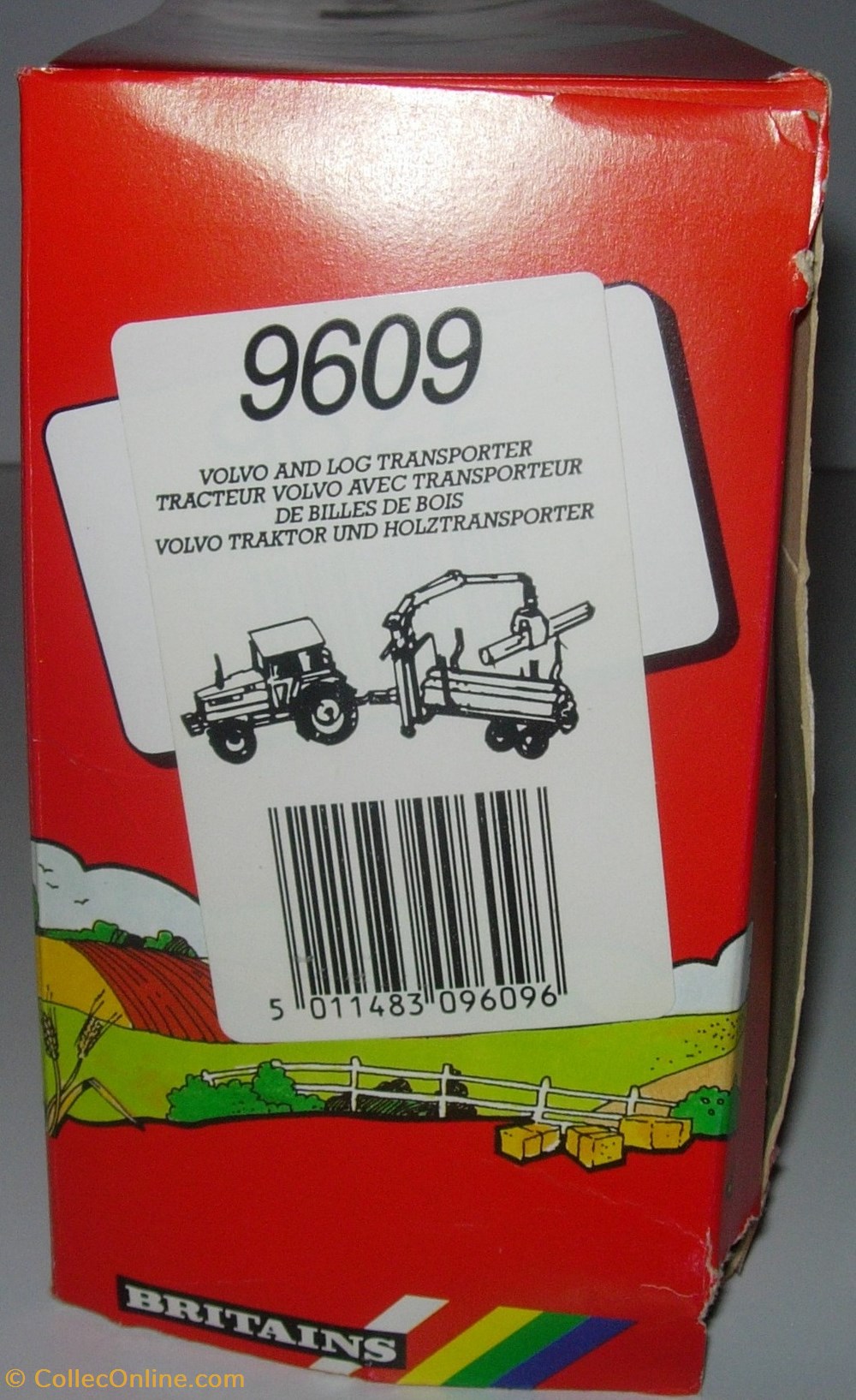 Britains 09609 - 1/32 - Set Volvo BM Valmet 805 - Ok modeles reduits vehicules agricoles britains 09609 1 32 set volvo bm valmet 805 ok