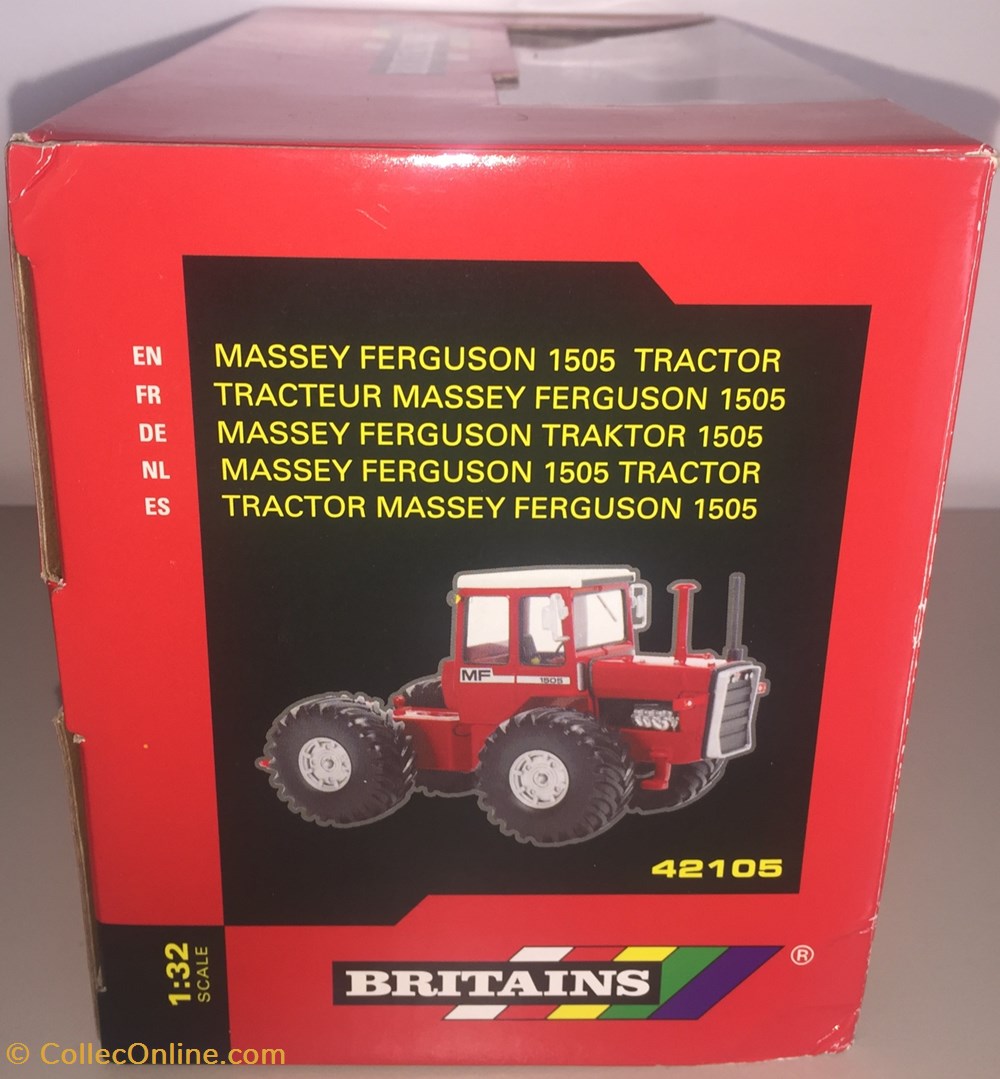 Britains 42105 - 1/32 - Massey Ferguson MF 1505 - Ok modeles reduits vehicules agricoles britains 42105 1 32 massey ferguson mf 1505 ok