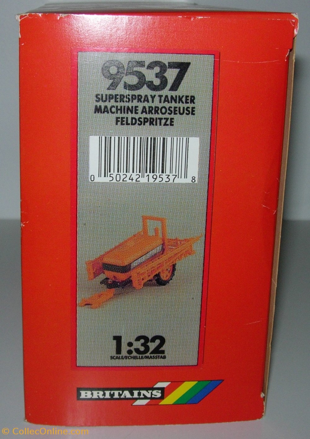 Britains 09537A - 1/32 - Pulvérisateur tracté - Ok modeles reduits vehicules agricoles britains 09537a 1 32 pulverisateur tracte ok