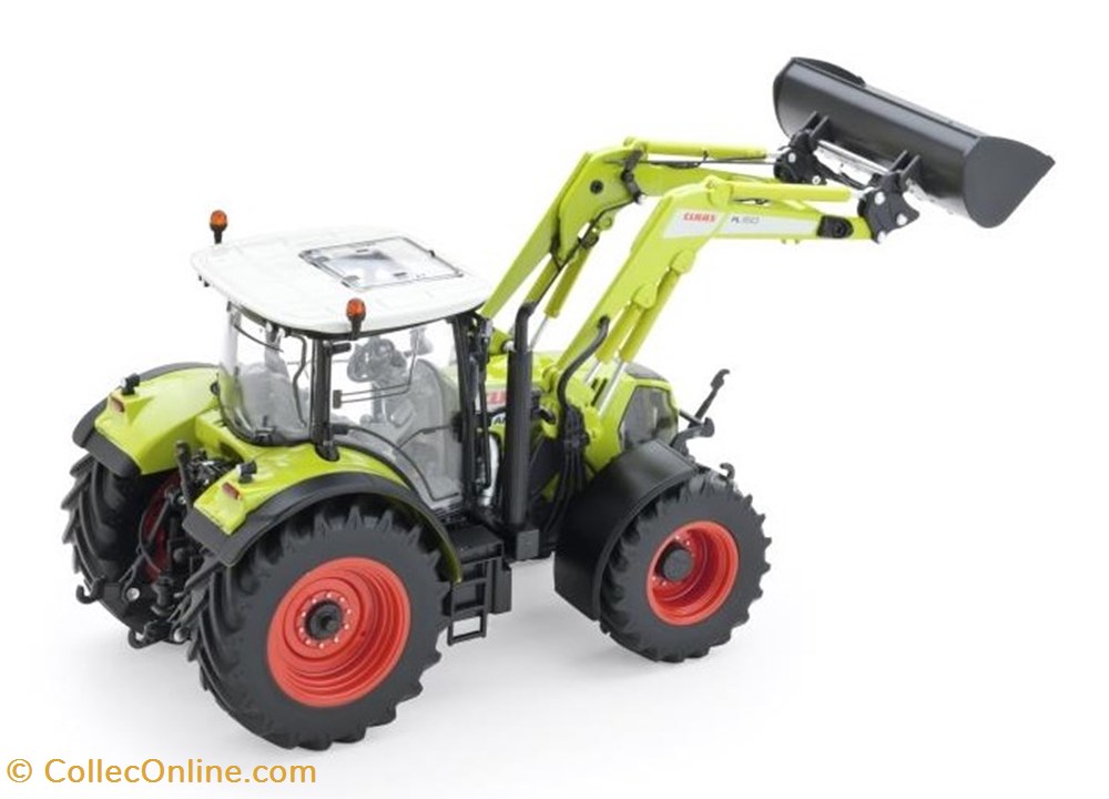modeles reduits vehicules agricoles wiking 7133 tracteur claas arion 640 avec fourche ed ltd non