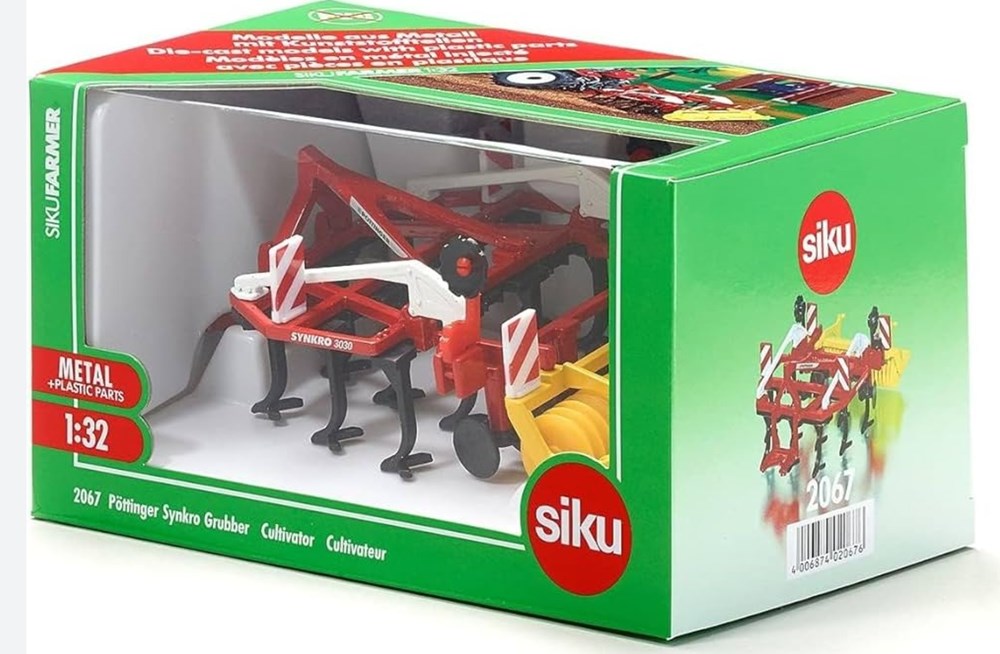 modeles reduits vehicules agricoles siku 2067 dechaumeur a dents pottinger synkro 3030 oui x