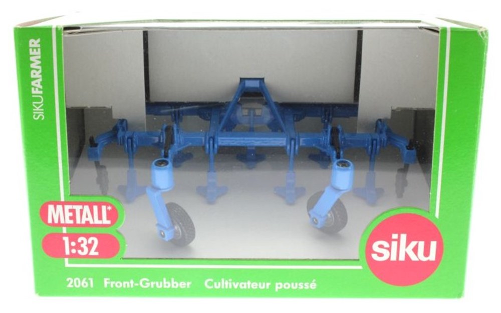 modeles reduits vehicules agricoles bremer siku 2061 dechaumeur avant a dents