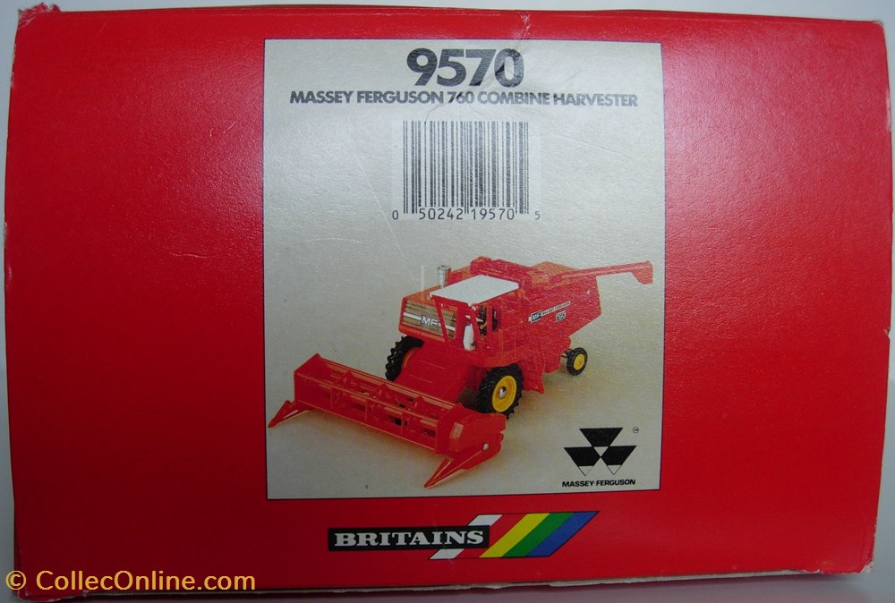 Britains 09570 - 1/32 - Massey Ferguson MF 760 - Ok modeles reduits vehicules agricoles britains 09570 1 32 massey ferguson mf 760 ok
