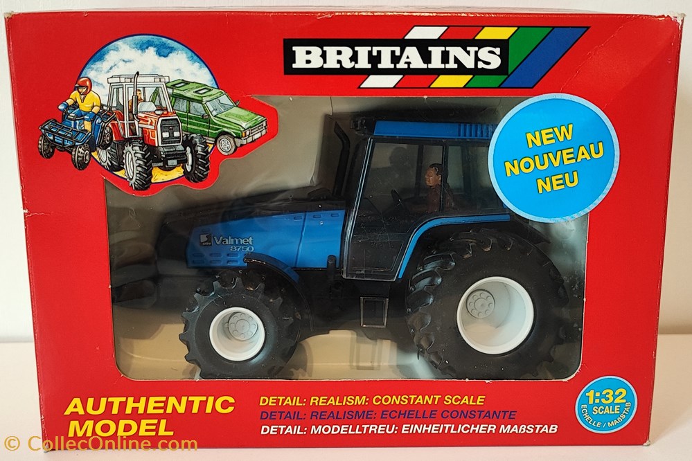 modeles reduits vehicules agricoles britains 09446 tracteur valmet 8750 ok