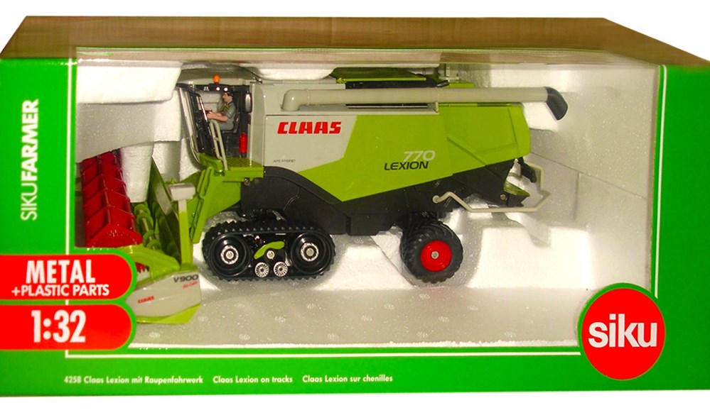 Siku 4258 - Moissonneuse-batteuse Claas Lexxion 770 modeles reduits vehicules agricoles siku 4258 moissonneuse batteuse claas lexxion 770