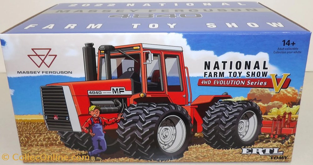 modeles reduits vehicules agricoles ertl 16437a massey ferguson mf 4840 ntfs 2022 non