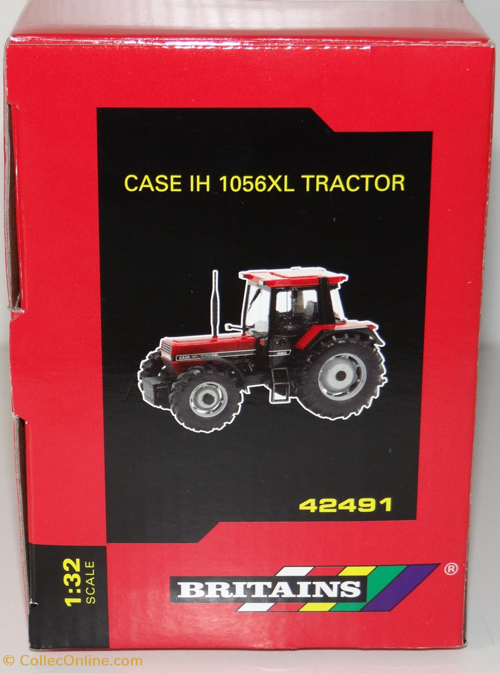 modeles reduits vehicules agricoles britains 42491 1 32 case ih 1056xl ok