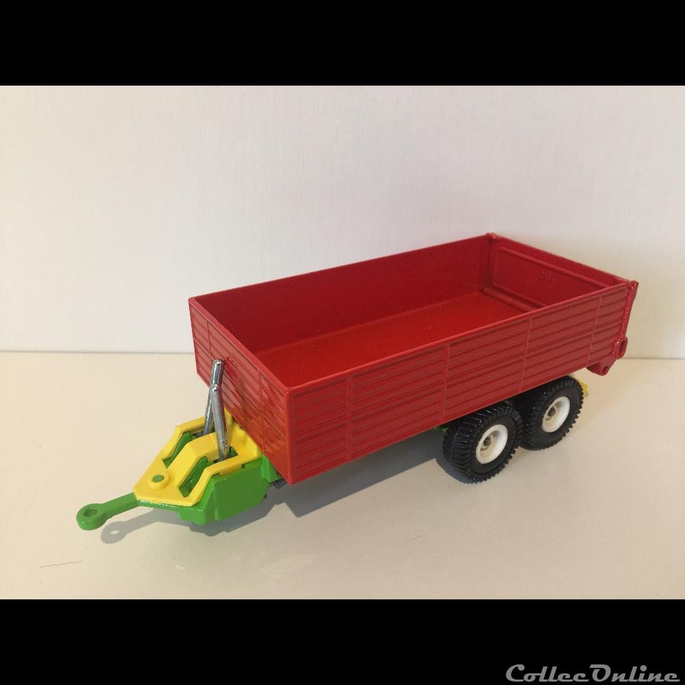 Siku 2552A - Remorque double essieux - X 2 modeles reduits vehicules agricoles autre siku 2552a remorque double essieux x
