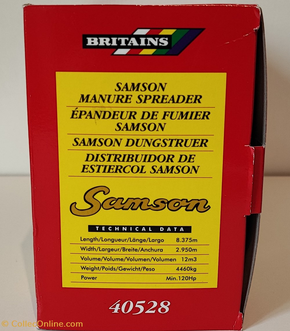 Britains 40528 - 1/32 - Samson SP 12-16 - Ok modeles reduits vehicules agricoles britains 40528 1 32 samson sp 12 16 ok