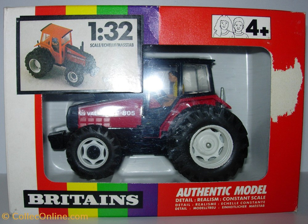 Britains 09505A - 1/32 - Volvo BM Valmet 805 - Ok modeles reduits vehicules agricoles britains 09505a 1 32 volvo bm valmet 805 ok