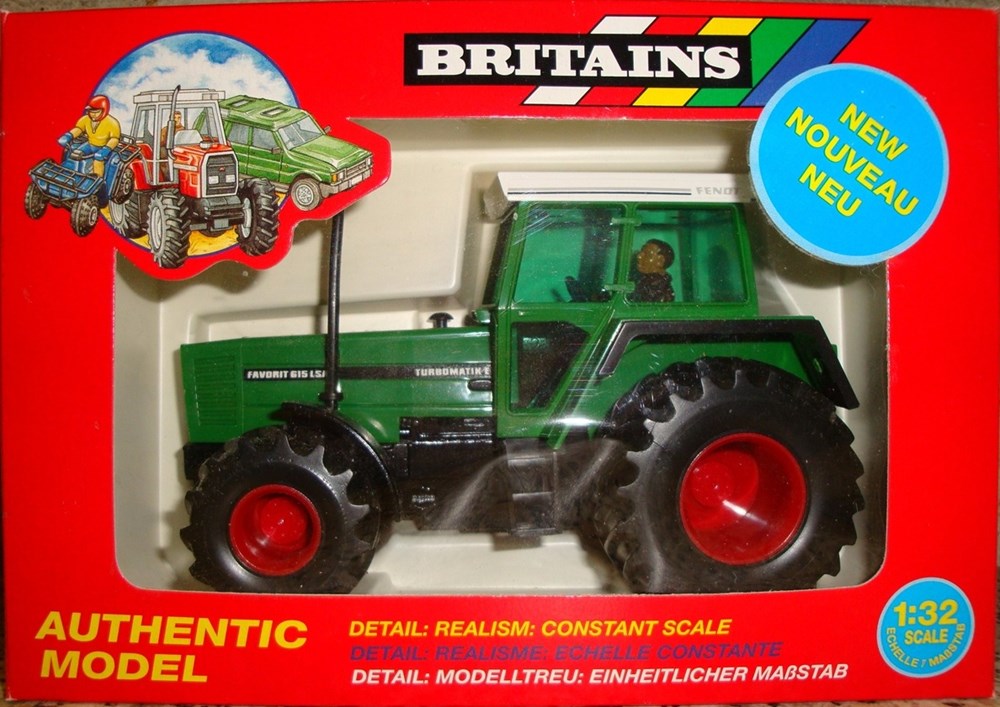 modeles reduits vehicules agricoles britains 09443 tracteur fendt favorit 615 lsa