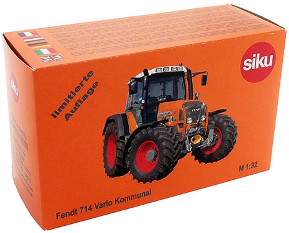 Siku WT003 - Tracteur Fendt 714 Vario Kommunal - OUI - X modeles reduits vehicules agricoles siku wt003 tracteur fendt 714 vario kommunal oui x