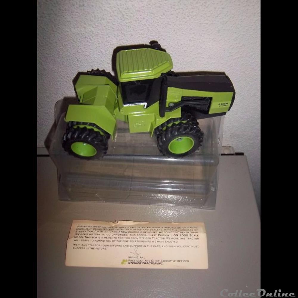 Ertl LI1000 - Steiger Lion 1000 - OUI 2 modele reduit vehicule agricole ertl li1000 steiger lion 1000 oui