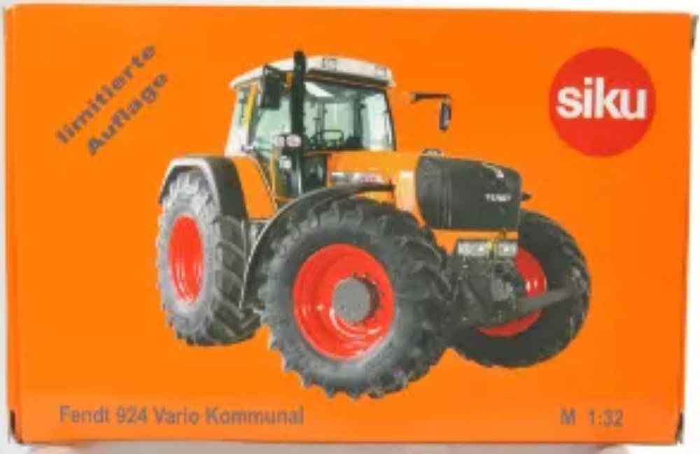 modeles reduits vehicules agricoles siku wt005 tracteur fendt 924 vario kommunal non