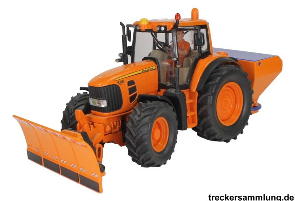 Siku 8503 - Set John Deere JD 7430 + équipement communal modeles reduits vehicules agricoles siku 8503 set john deere jd 7430 equipement communal