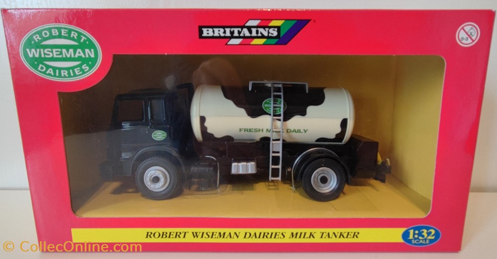 Britains 09599 - 1/32 - Robert Wiseman Dairies - Ok modeles reduits vehicules agricoles weidemann britains 09599 1 32 robert wiseman dairies ok