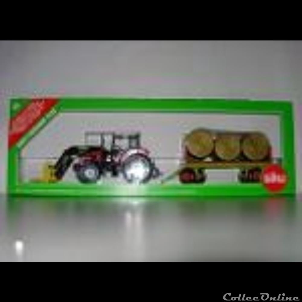 Siku 3955 - Set tracteur Massey Ferguson MF 4270 + remorque - X modeles reduits vehicules agricoles siku 3955 set tracteur massey ferguson mf 4270 remorque x