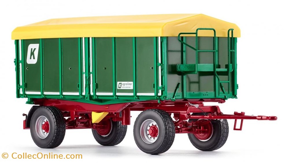 Wiking 7827 - Remorque Kroger HKD 302 modeles reduits vehicules agricoles wiking 7827 remorque kroger hkd 302
