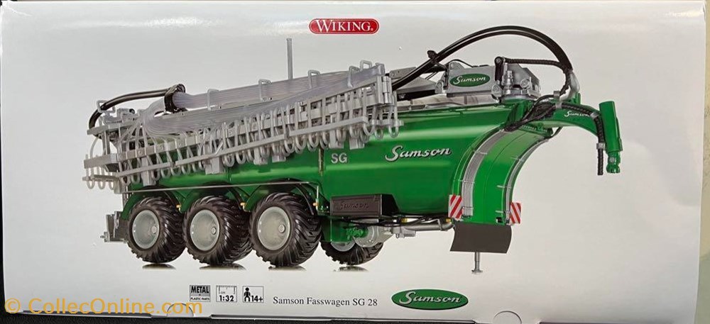 modeles reduits vehicules agricoles wiking 7311 tonne a lisier samson sg28 oui x