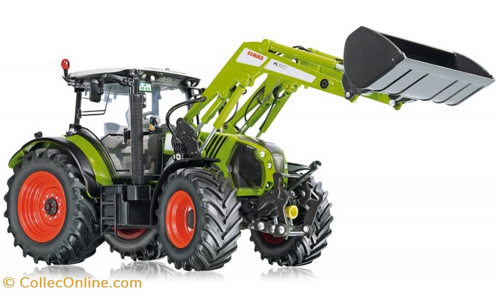 Wiking 7325 - Tracteur Claas Arion 650 avec chargeur modeles reduits vehicules agricoles wiking 7325 tracteur claas arion 650 avec chargeur