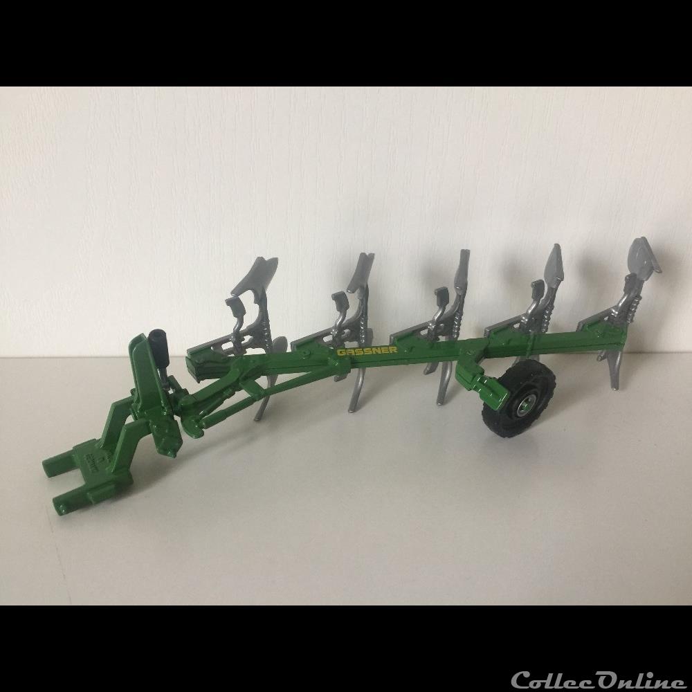 modeles reduits vehicules agricoles siku 2051a charrue oui x