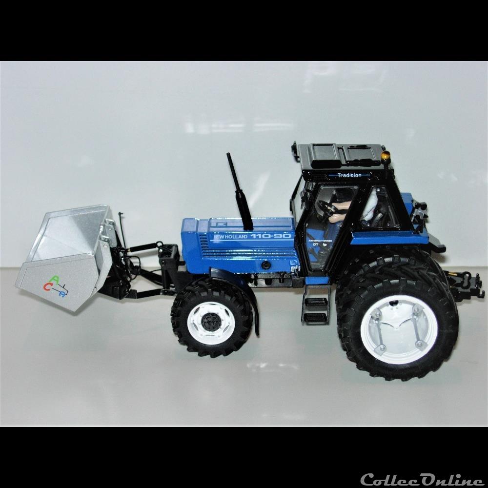 Rep ACA010 - New Holland 110-90 - OUI 4 modele reduit vehicule agricole rep aca010 new holland 110 90 oui