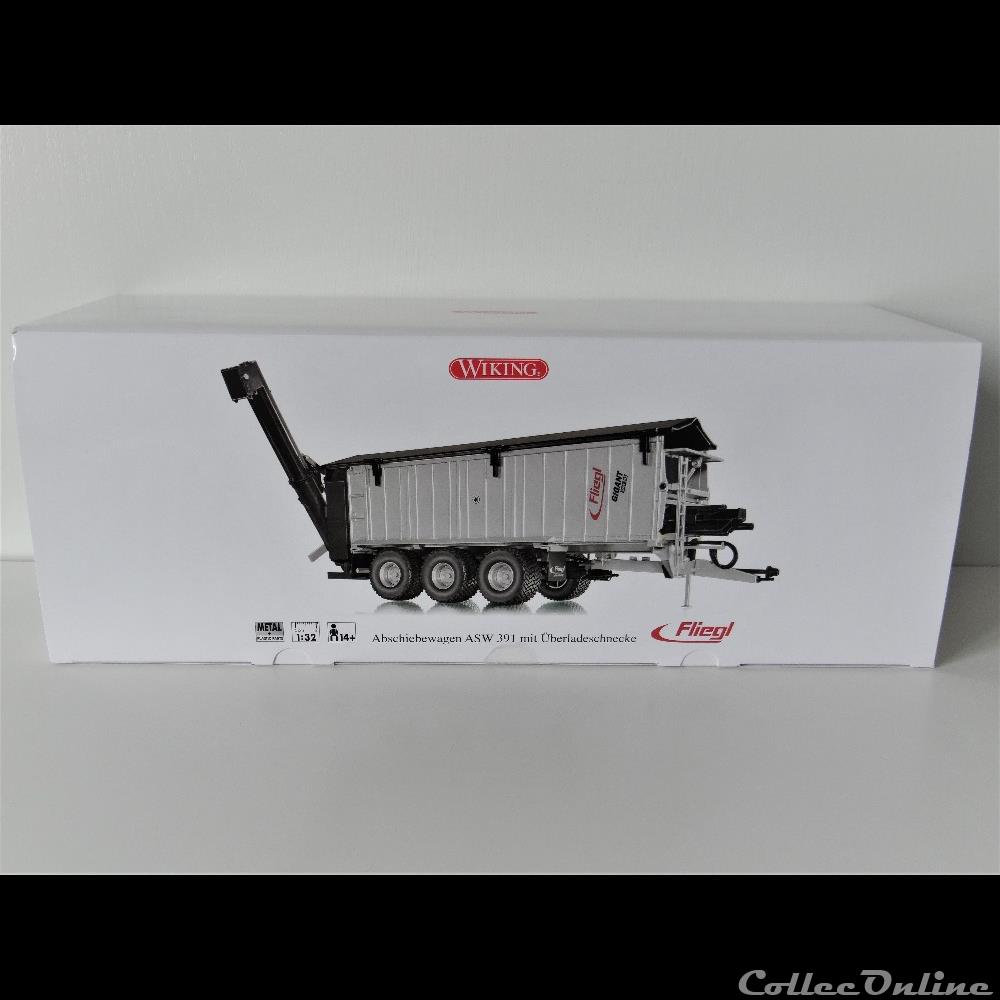 modeles reduits vehicules agricoles wiking 7317 fliegl gigant asw 391 oui x