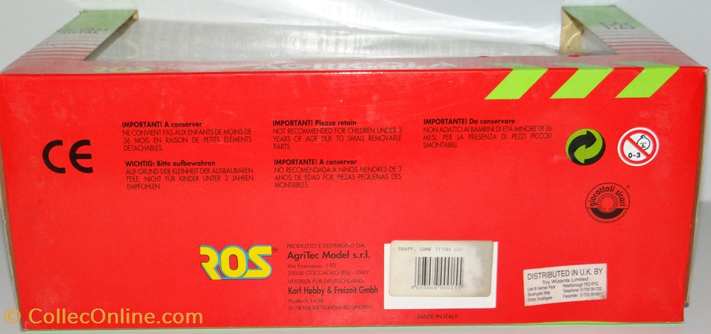 modeles reduits vehicules agricoles ros 00015 same titan 190 resonance ti x