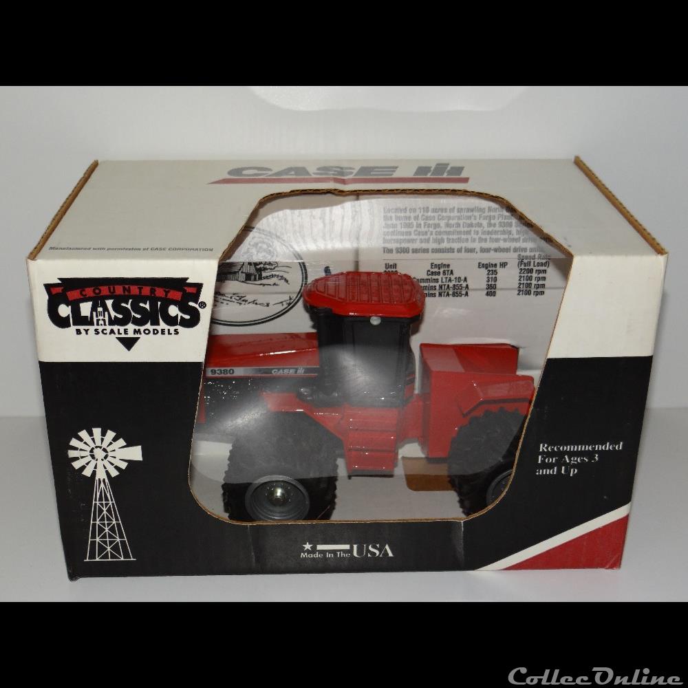 Ertl ZSM823 - Steiger Case IH 9380 - OUI modele reduit vehicule agricole ertl zsm823 steiger case ih 9380 oui