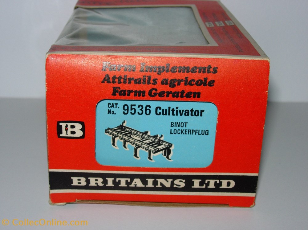 Britains 09536A - Cultivateur à dents - Ok modeles reduits vehicules agricoles britains 09536a cultivateur a dents ok