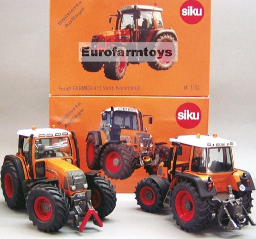 02/2025 - Siku WT002 - Tracteur Fendt Farmer 411 Vario Kommunal - X modeles reduits vehicules agricoles 02 2025 siku wt002 tracteur fendt farmer 411 vario kommunal x