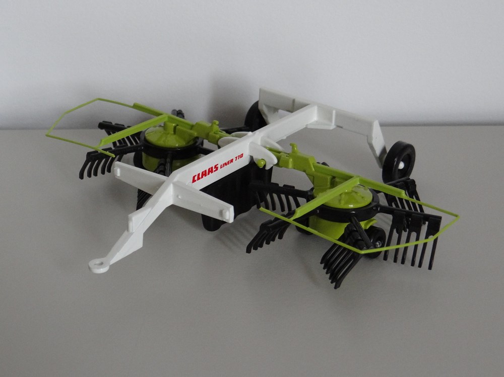 Siku 2560B - Faneuse andaineuse Claas Liner 770 - X modeles reduits vehicules agricoles siku 2560b faneuse andaineuse claas liner 770 x