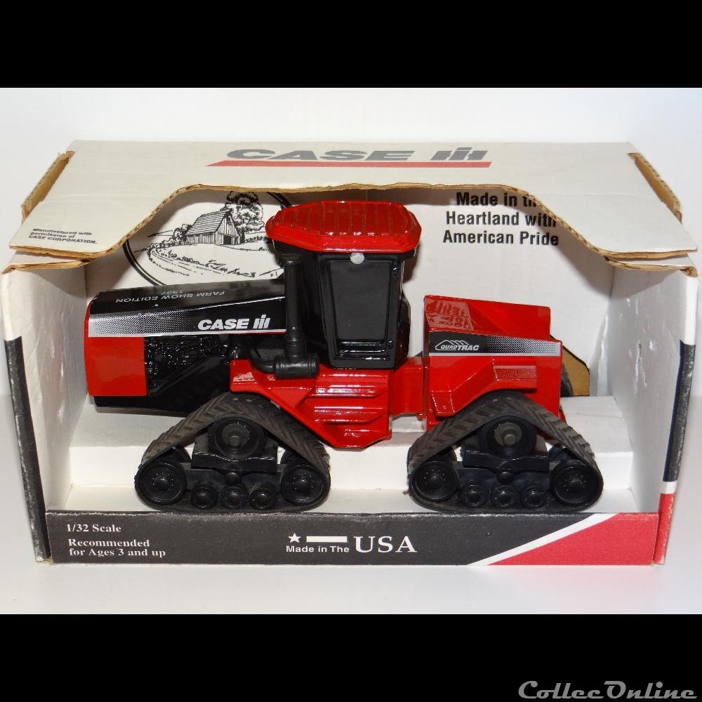 modeles reduits vehicules agricoles ertl zsm932 steiger case ih quad trac fse 1997 oui