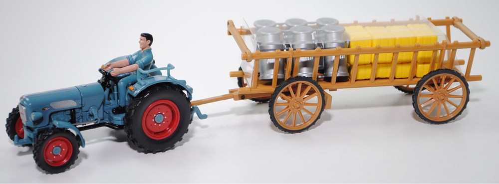 Siku 8502 - Set Eicher Konigstiger + remorque tombereau modeles reduits vehicules agricoles siku 8502 set eicher konigstiger remorque tombereau