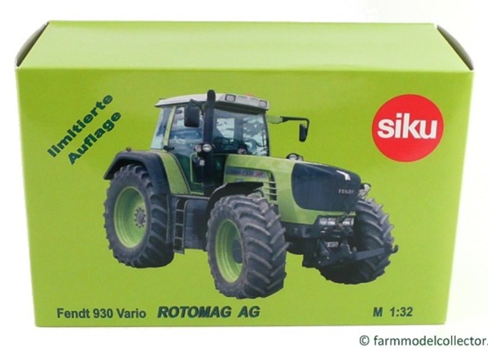 Siku WT010 - Tracteur Fendt 930 Vario Rotomag AG - OUI - X modeles reduits vehicules agricoles siku wt010 tracteur fendt 930 vario rotomag ag oui x