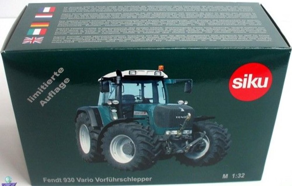 modeles reduits vehicules agricoles siku wt022 tracteur fendt 930 vario vorfuhrschlepper non