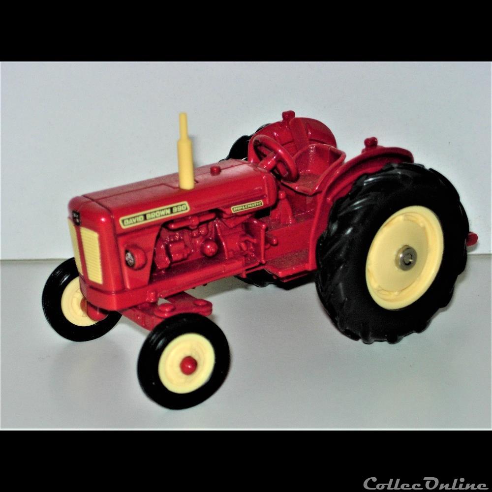 Ertl 4180 - David Brown 990 Implematic - OUI 2 modeles reduits vehicules agricoles ertl 4180 david brown 990 implematic oui