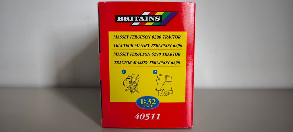 modeles reduits vehicules agricoles britains 40511 massey ferguson mf 6290 ok